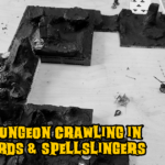 Adventuring in a dungeon in Sellswords & Spellslingers
