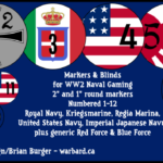 Permalink to: Blinds & Markers for WW2 Naval Gaming