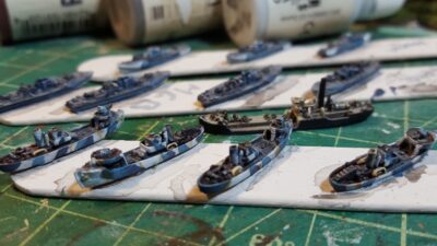 Tiny Ships Painted!
