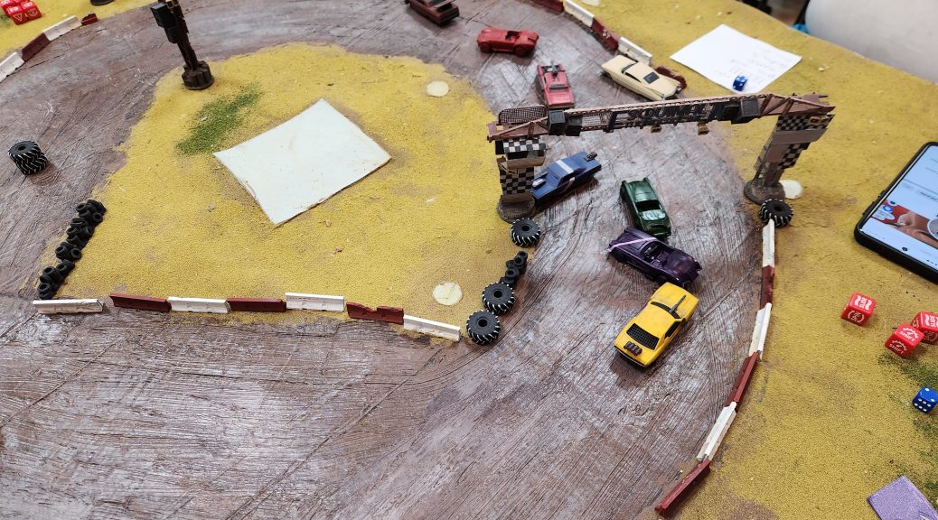 Another wargaming blog: Gaslands Refuelled - Mayhem to the Max (and some  Gaslands scenery building tips)