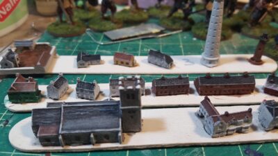 tiny buildings in progress