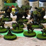 Blood Bowl Crocs, Nearly Finished