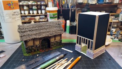 Half-Timber Dovecote, Dampfpanzerwagon Style: Part One