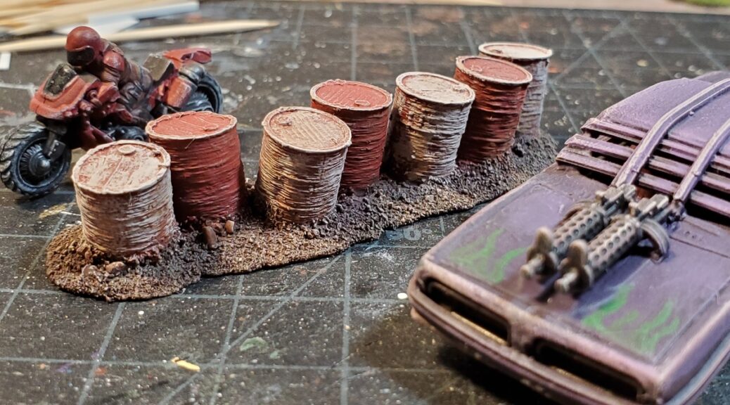 Over a Barrel, Gaslands Edition