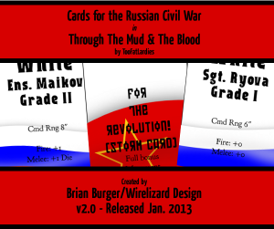 Updated M&B Russian Civil War Cards!